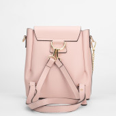 Rucsac dama piele naturala DiAmanti Catania Roz